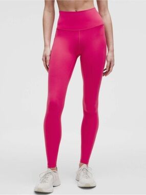 LULULEMON | Wunder Train High-Rise Tight w Pockets in Raspberry Coulis, Size 12